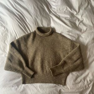 H&M Mock-neck Knit Sweater